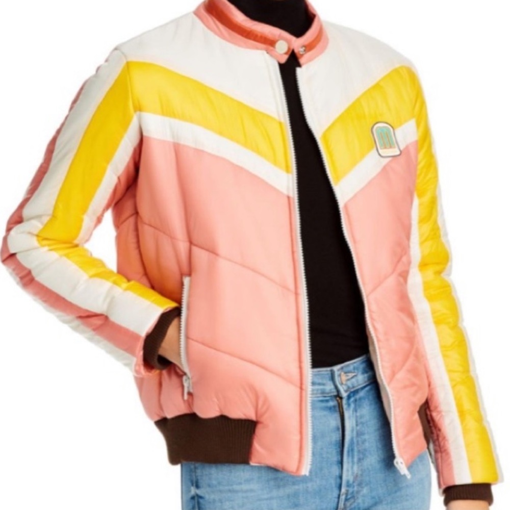 MOTHER Peak Puffer Sienna Size Small brand new with tags